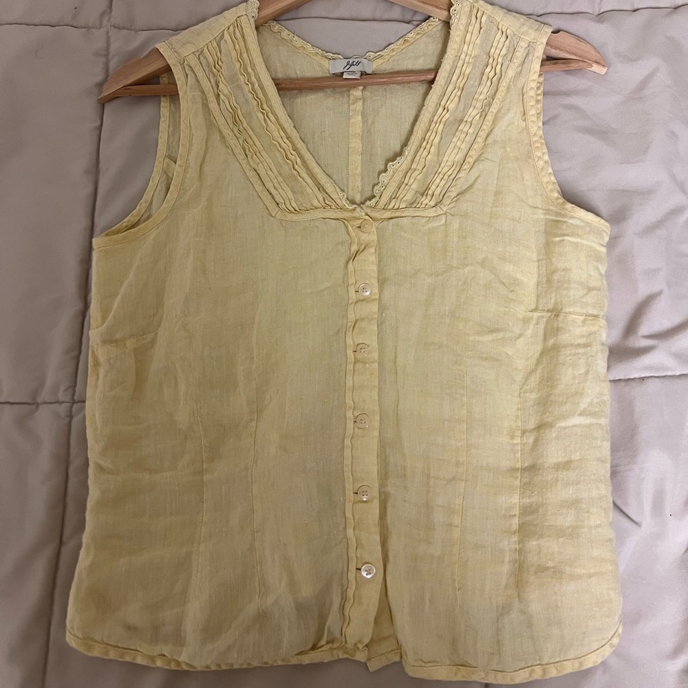 Women’s Yellow Tank